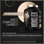 Elite Monster Mass Gainer — 66g Carbs • 20g Protein  — Molten Chocolate
