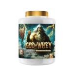 God of Whey Isolate Protein | 28g Protein per Serving | Ultra-Low Carb & Fat | 21 Vitamins & Minerals | Digestive Enzymes (Papain & Alpha Amylase) | Lean Muscle & Fat Loss | Butterscotch